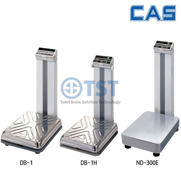 CAS 카스전자저울 DB-1 / DB-1H / ND-300E / DB-150 / 150A / 200 / 60 / 60H / 목욕탕저울 / 고중량 벤치 전자저울 60~300kg